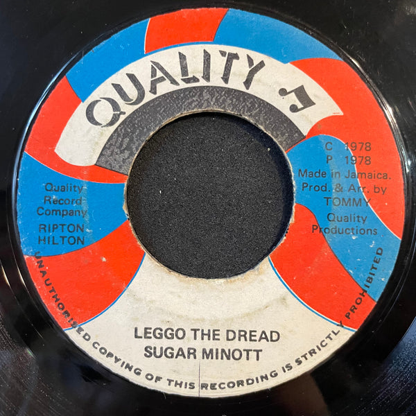 SUGAR MINOTT [Leggo The Dread]