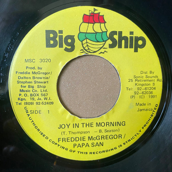 FREDDIE MCGREGOR & PAPA SAN [Joy In The Morning]