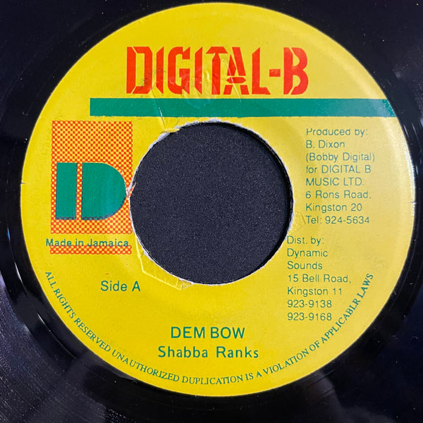 SHABBA RANKS [Dem Bow]