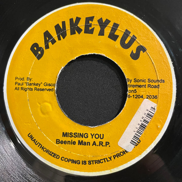 BEENIE MAN, TONY CURTIS & A. R. P. [Missing You]