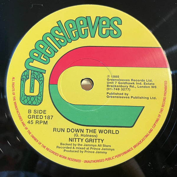 NITTY GRITTY [Hog In A Minty / Run Down The World]