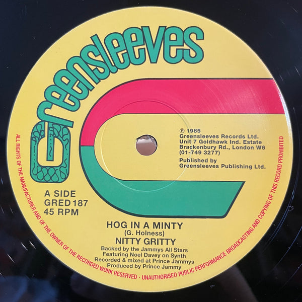 NITTY GRITTY [Hog In A Minty / Run Down The World]