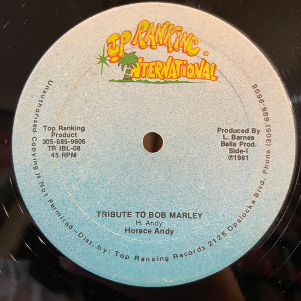 HORACE ANDY / JAH BATTA [Tribute To Bob Marley / Great Super Star]