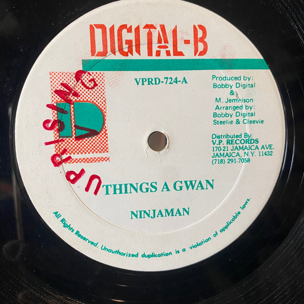 NINJAMAN [Things A Gwan / Test The Hi Power]