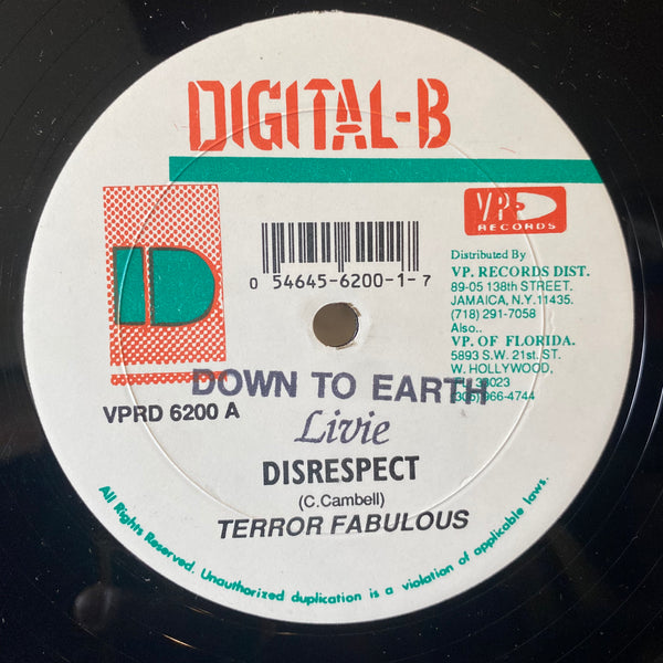TERROR FABULOUS [Disrespect]