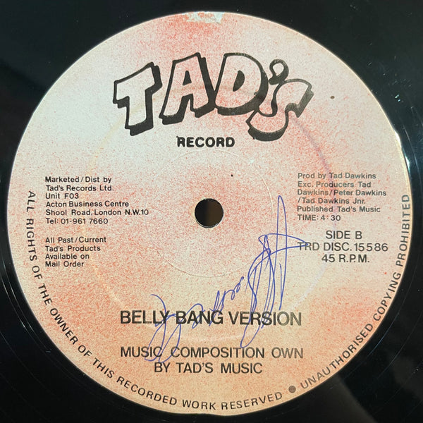 GREGORY ISAACS [Bang Belly ]