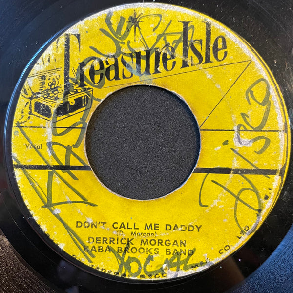 BABA BROOKS BAND / DERRICK MORGAN  [Girls Town Ska / Don't Call Me Daddy ]
