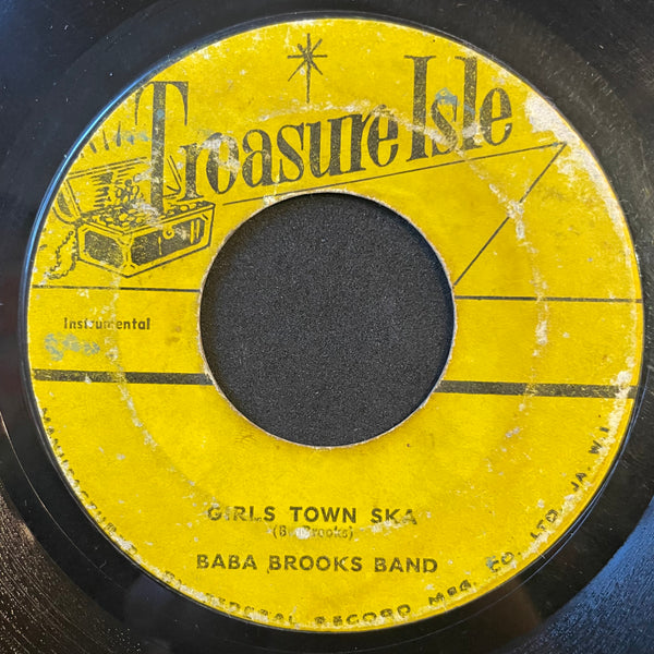 BABA BROOKS BAND / DERRICK MORGAN  [Girls Town Ska / Don't Call Me Daddy ]