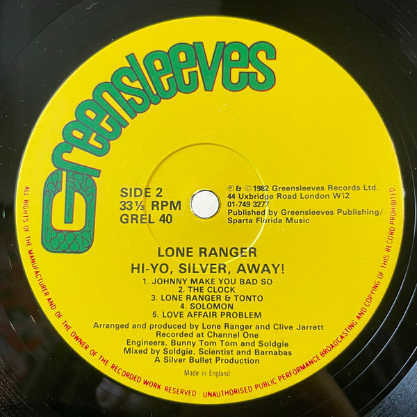 LONE RANGER [Hi-Yo Silver Away]