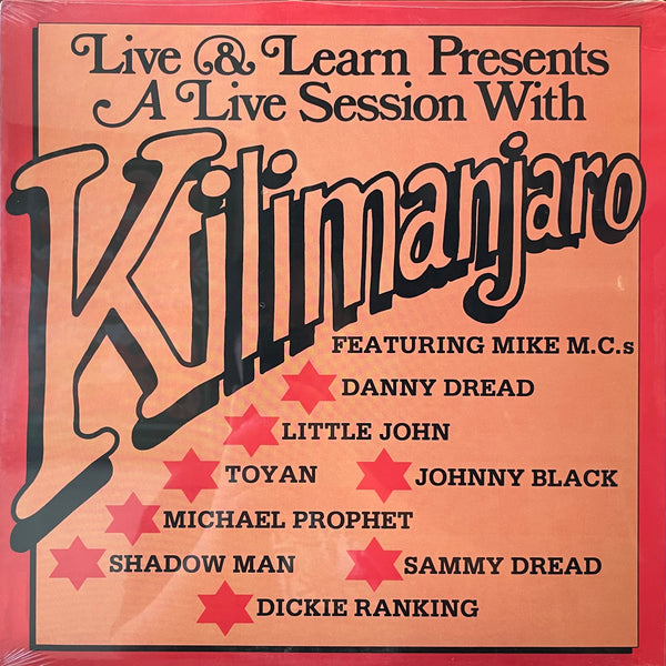 V.A. (DANNY DREAD, LITTLE JON, SAMMY DREAD...) [A Live Session With Kilimanjaro]