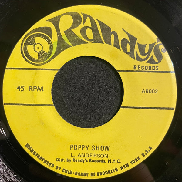 L ANDERSON [Poppy Show / Fat Man]