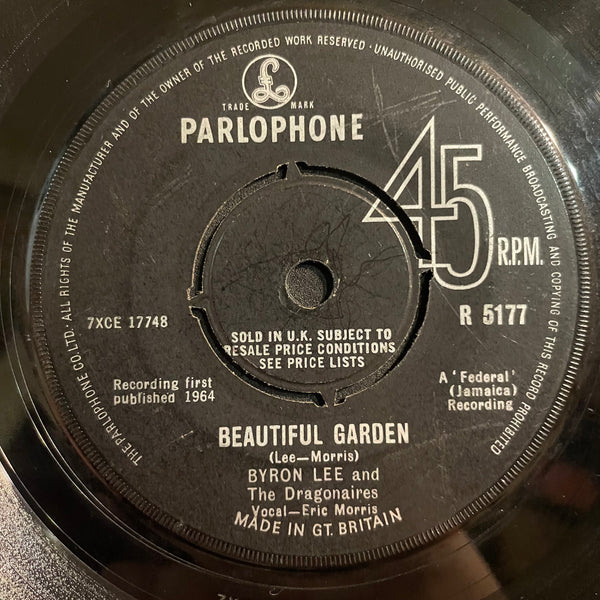 BYRON LEE AND THE DRAGONAIRES [Beautiful Garden / Too Late]