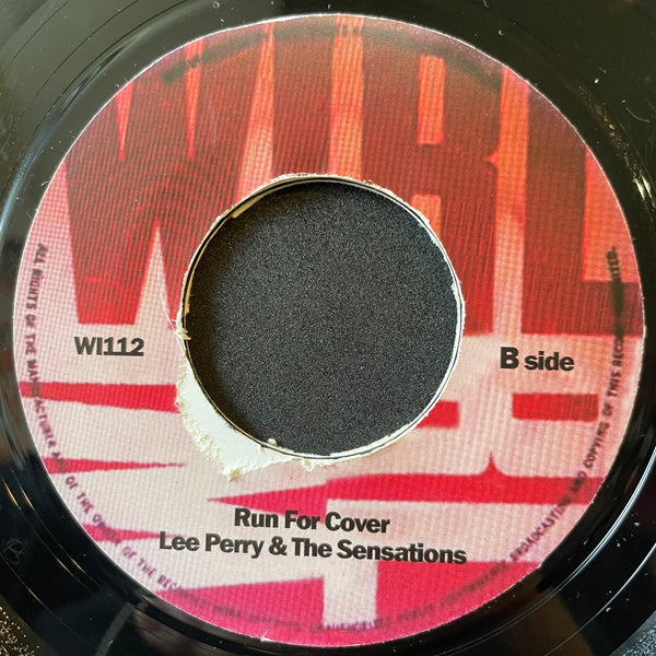LEE PERRY & THE SENSATIONS [The Whup Whop Man / Run For Cover]