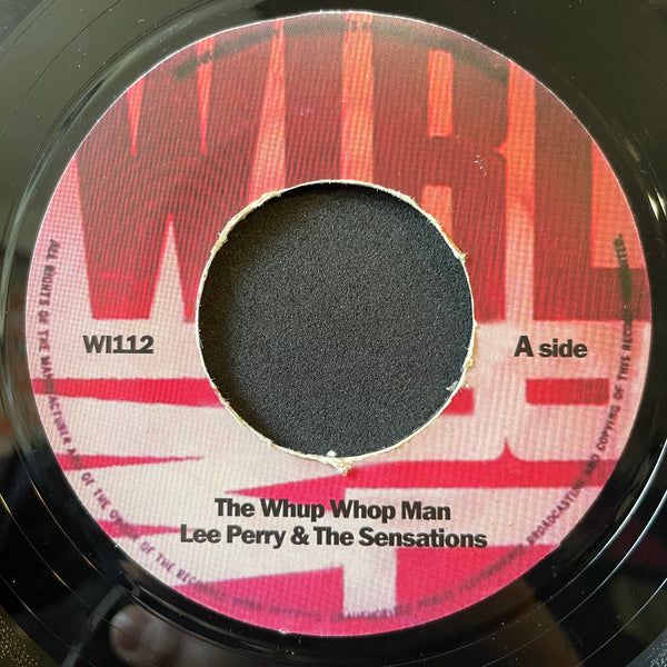 LEE PERRY & THE SENSATIONS [The Whup Whop Man / Run For Cover]