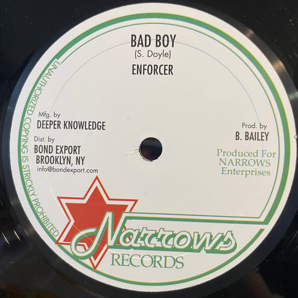 ENORCER / LITTLE ROY [Bad Boy / Leaving Rome]