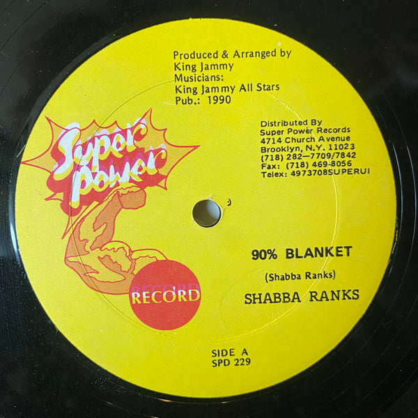 SHABBA RANKS / JENIFER LARRAH [90%  Blanket / Just Let Me Love You]