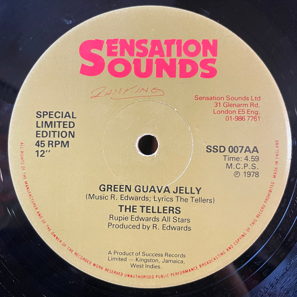 SOCIAL EAGLES / THE TELLERS [One Sunday Morning / Green Guava Jerry]