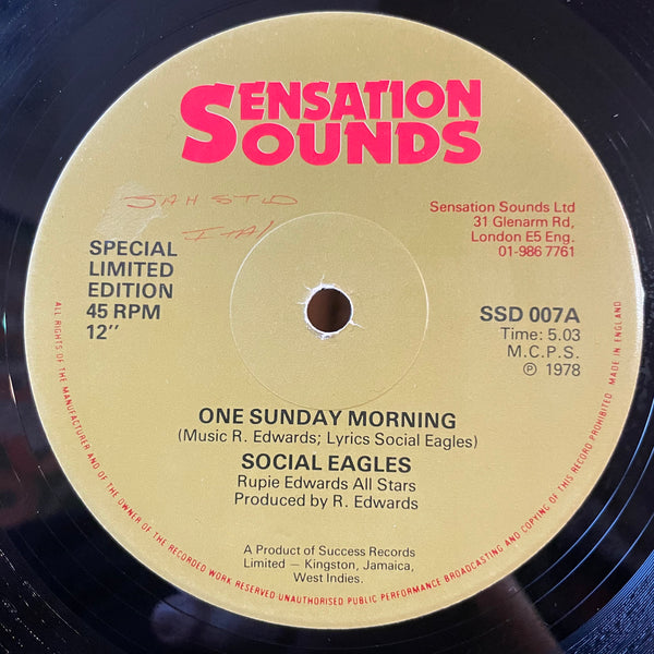 SOCIAL EAGLES / THE TELLERS [One Sunday Morning / Green Guava Jerry]