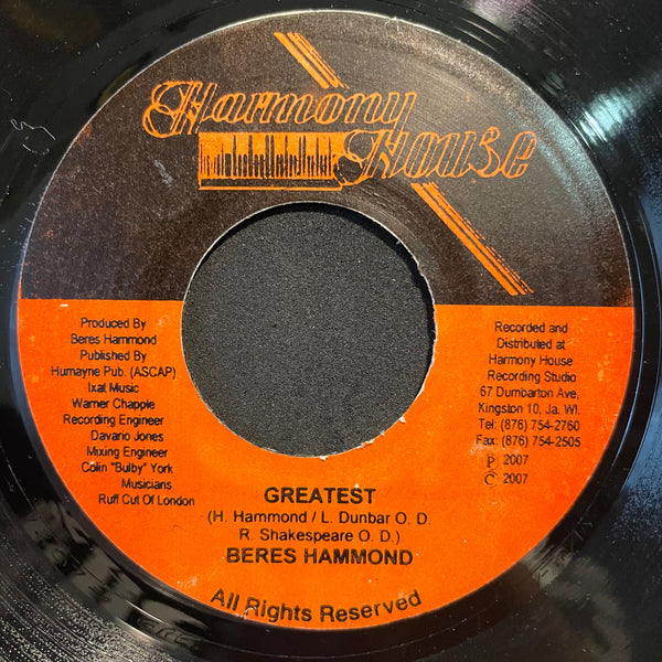 BERES HAMMOND [Greatest]