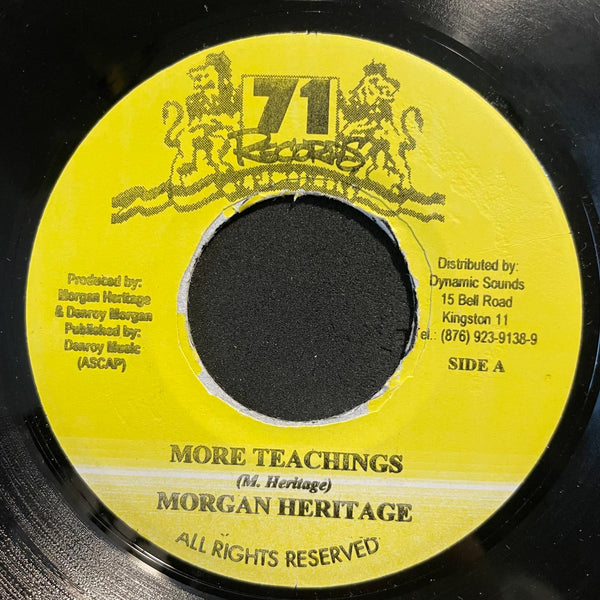 MORGAN HERITAGE [More Teachings]