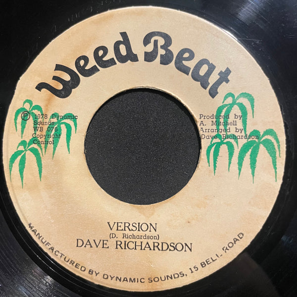 DAVE RICHARDSON [Nobody Wants You]