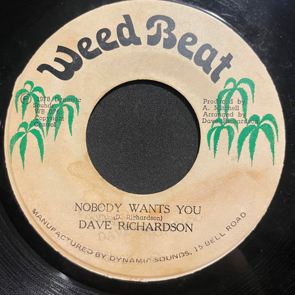 DAVE RICHARDSON [Nobody Wants You]