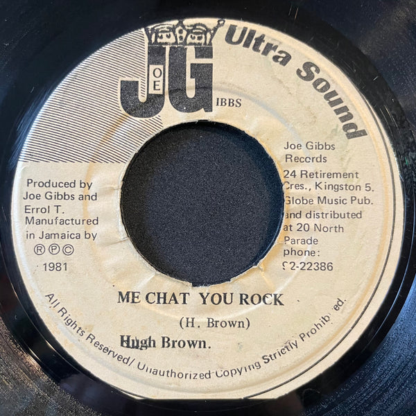 HUGH BROWN [Me Chat You Rock]