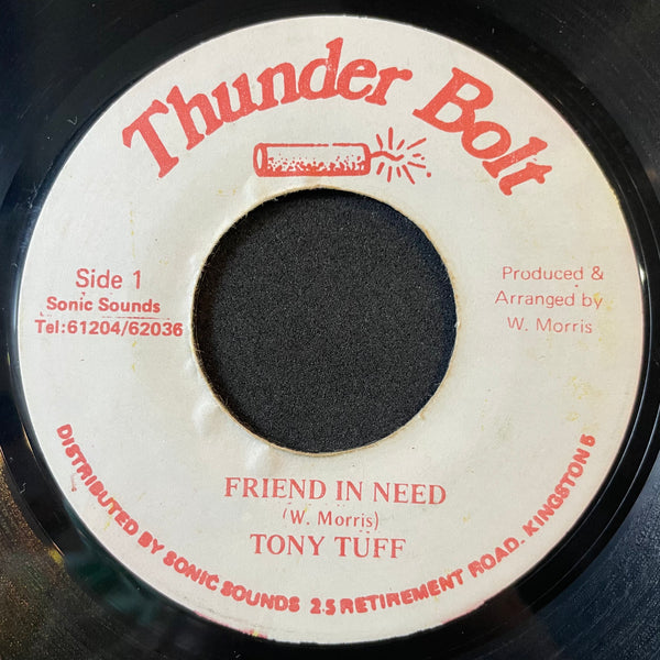 TONY TUFF [Friend In Need]