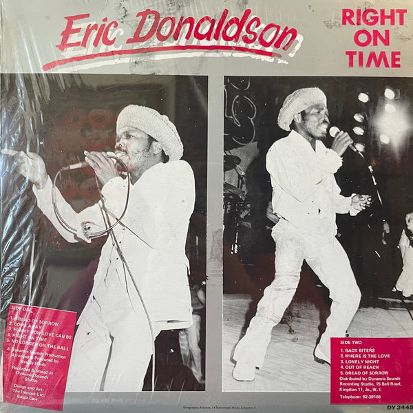 ERIC DONALDSON [Right On Time]