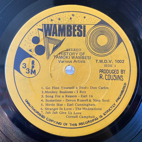 V.A [History Of Tamoki Wambesi]