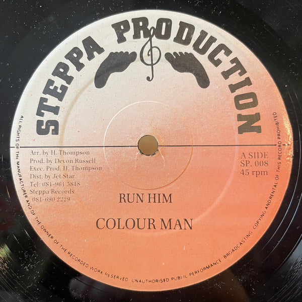 COLOUR MAN / DEVON RUSSELL [Run Him / Peep Show]