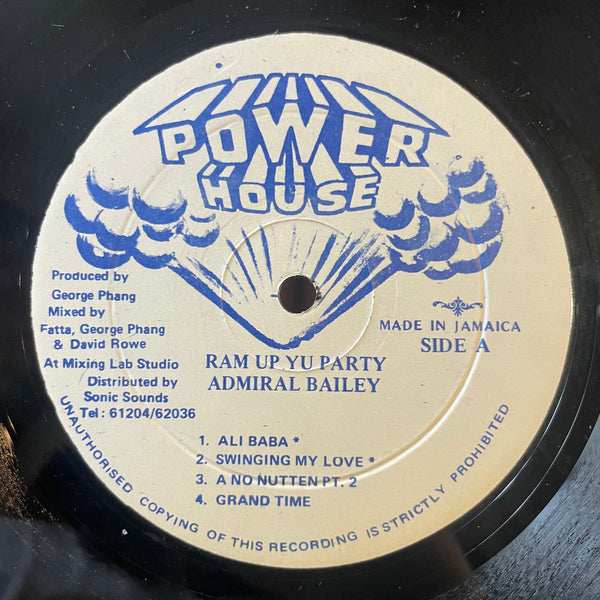 ADMIRAL BAILEY [Ram Up You Party]
