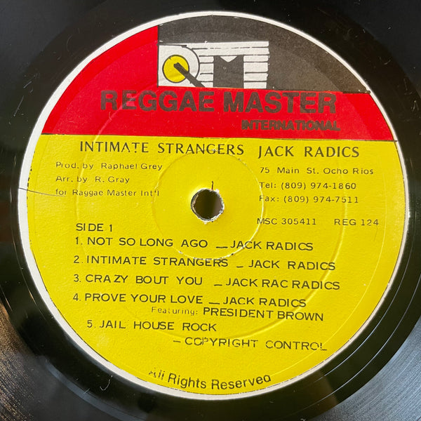 JACK RADICS [Intimate Strangers]