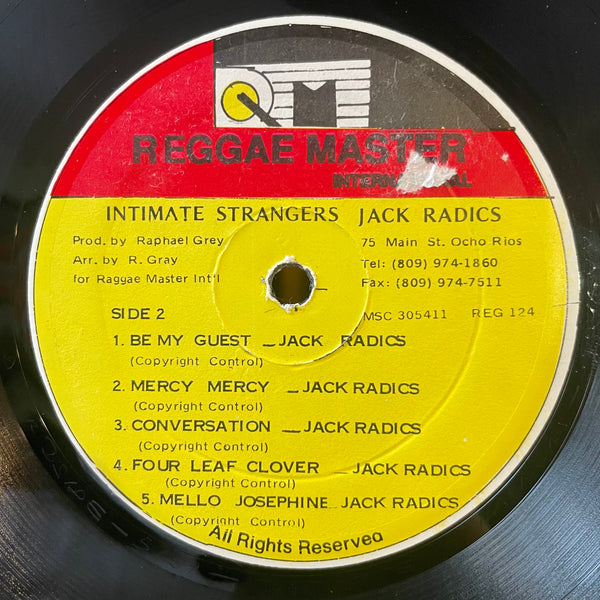 JACK RADICS [Intimate Strangers]