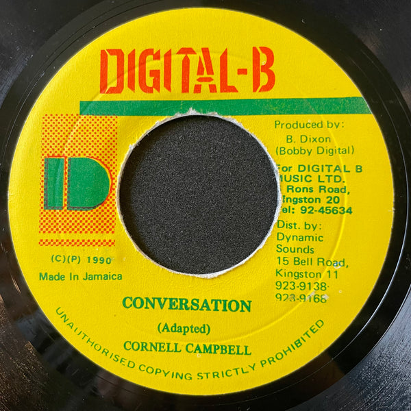 CORNELL CAMPBELL [Conversation]
