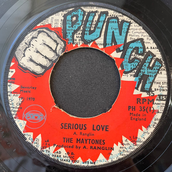 KEELING BECKFORD(CHARLEY ACE ) / THE MAYTONES [Musical Combination / Serious Love]