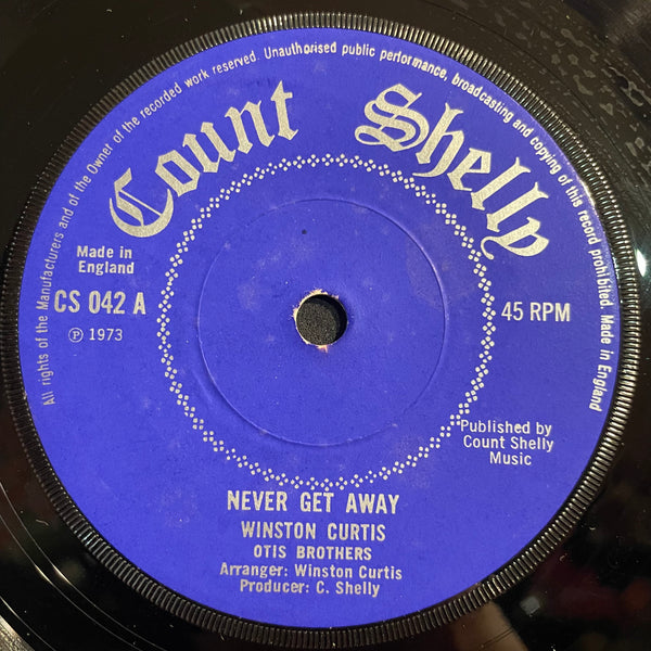 WINSTON CURTIS [Love Me Tonight / Never Get Away ]