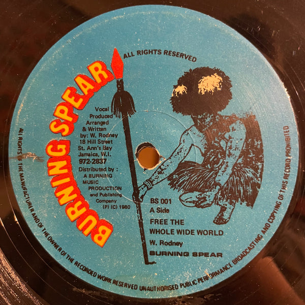 BURNING SPEAR [Jah No Dead / Free The Whole The World]