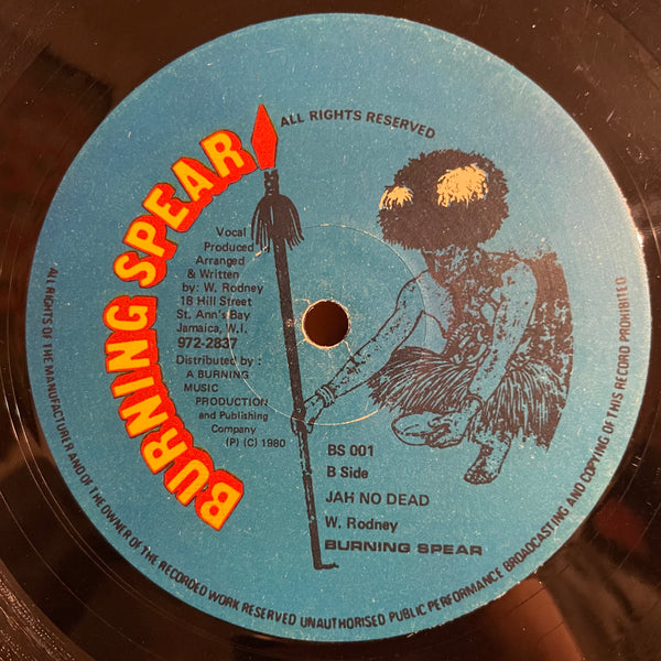 BURNING SPEAR [Jah No Dead / Free The Whole The World]