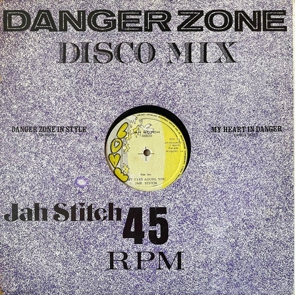 ERROL HOLT  JAH STITCH / JAH STICH [My Eyes Adore You / Danger Zone]