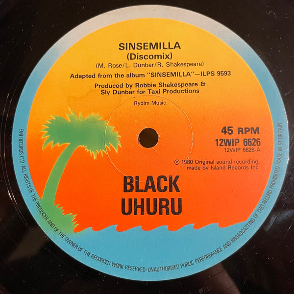 BLACK UHURU [Sinsemilla / Guess Who's Coming To Dinner]