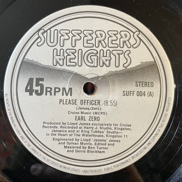 EARL ZERO / AUGUSTUS PABLO [Please Officer / Pablo In Moonlight City]