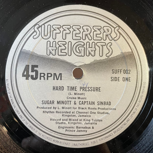 SUGAR MINOTT & CAPTAIN SINBAD [Hard Time Pressure]