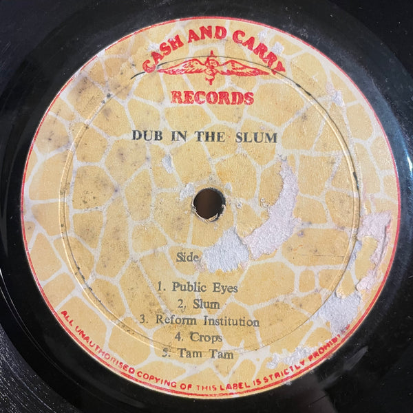 GREGORY ISAACS [Dub In The Slum]