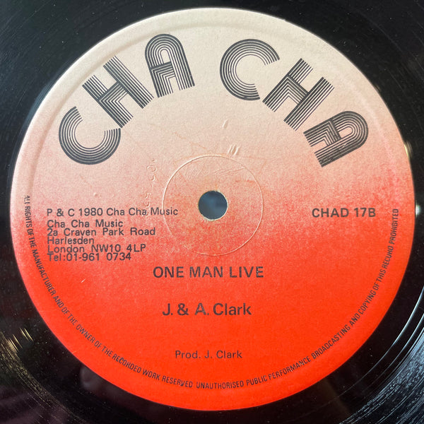 JOHNNY CLARKE [Babylon / One Man Live]
