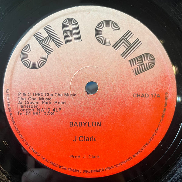 JOHNNY CLARKE [Babylon / One Man Live]