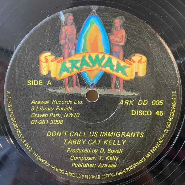 TABBY CAT KELLY [Don't Call Us Immigrants / Tell Me Why ]