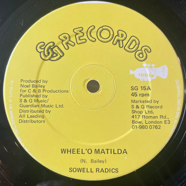 SOWELL RADICS [Weel'o Matilda]