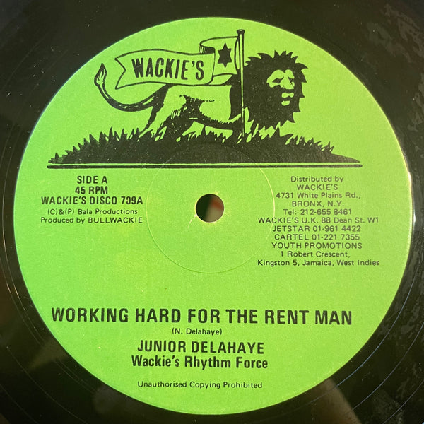 JUNIOR DELAHAYE [Working Hard For The Rent Man / Mystic Revelation ]