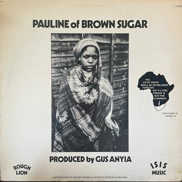 PAULINE OF BROWN SUGAR  / DAMBALA [Me And My Dread / Revelation Side]